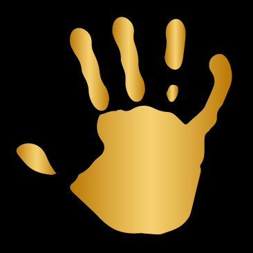 LFH Logo Hand Gold 2